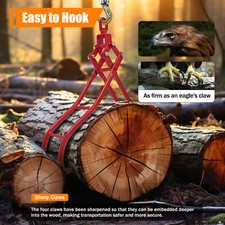 Szczypce leśne 4409lbs36" Szczypce do podnoszenia Chwytak do drewna Szczypce holownicze Szczypce do podnoszenia Szczypce do pakowania