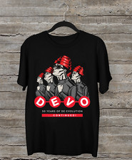 Devo 50 Years Of De-evolution...continued 2025 Black All Size Shirt BB82