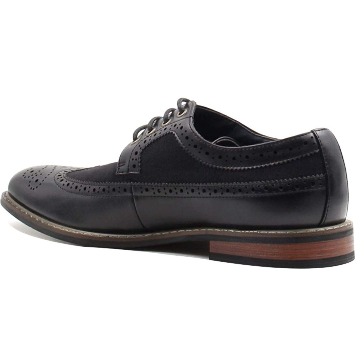 Alberto F,NY | Shoes | Mens Spectator Two Tone Tweed Perforated Wing Tip Lace Up Oxford Dress Shoes Br 61bbe87af065fedc681d24e3