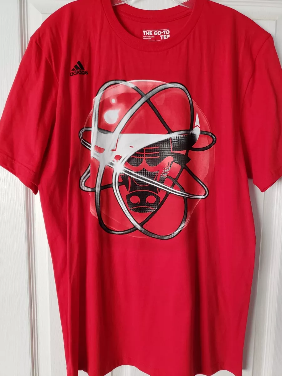 T shirt adidas chicago bulls sale
