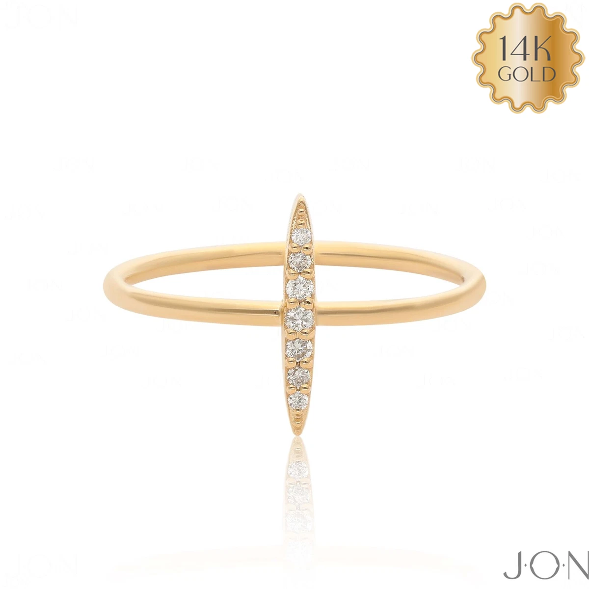 Delicate 14k 2024 gold rings