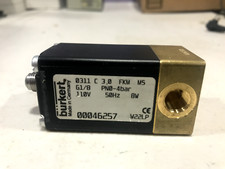 Burkert 0311 Direct-Acting 3/2-Way Plunger Valve 00046257 W22LP G1/8 PN0-4bar
