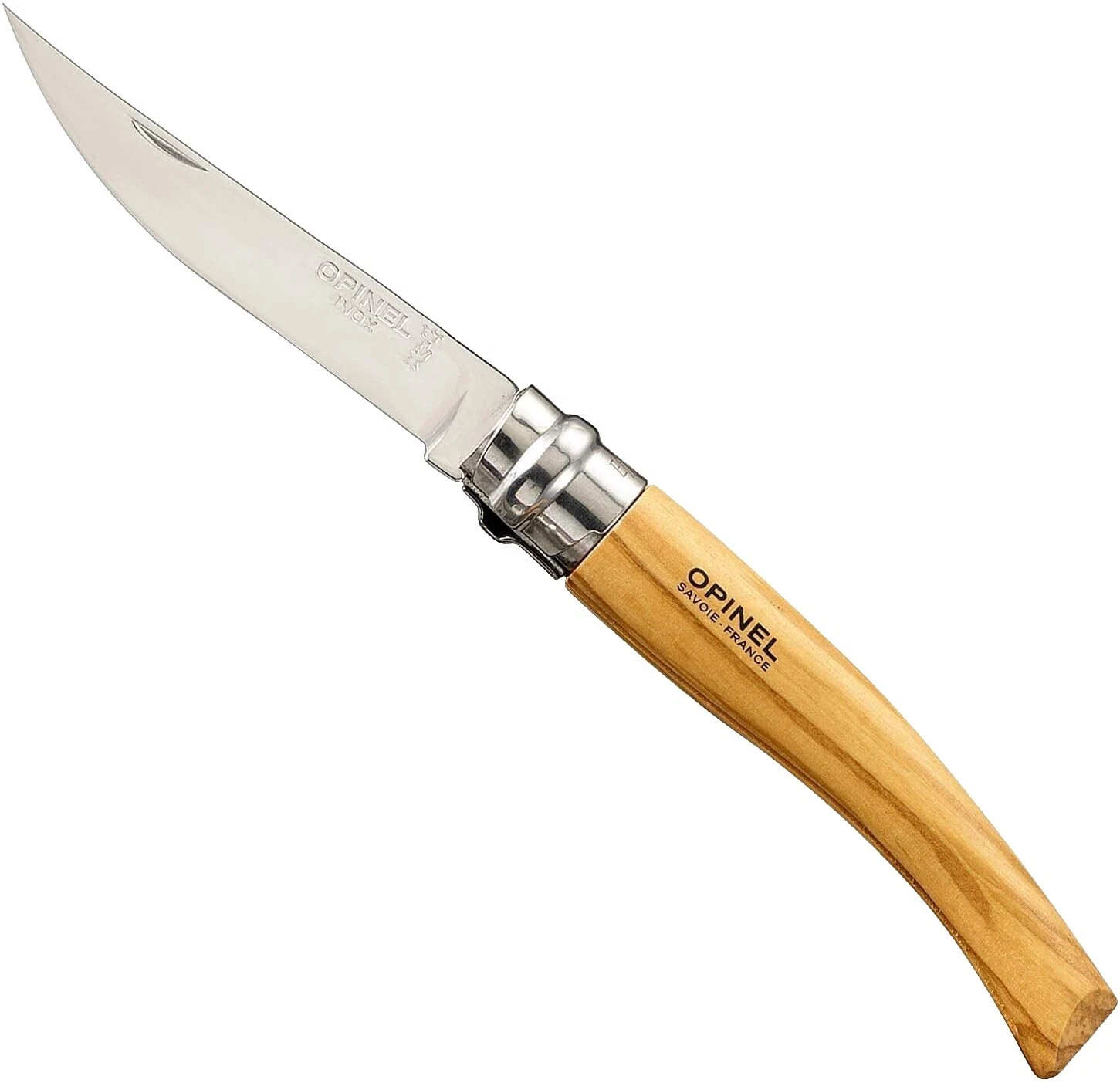 Mango de acero inoxidable Opinel modernos de colección cuchillos plegables producidos en fábricas
