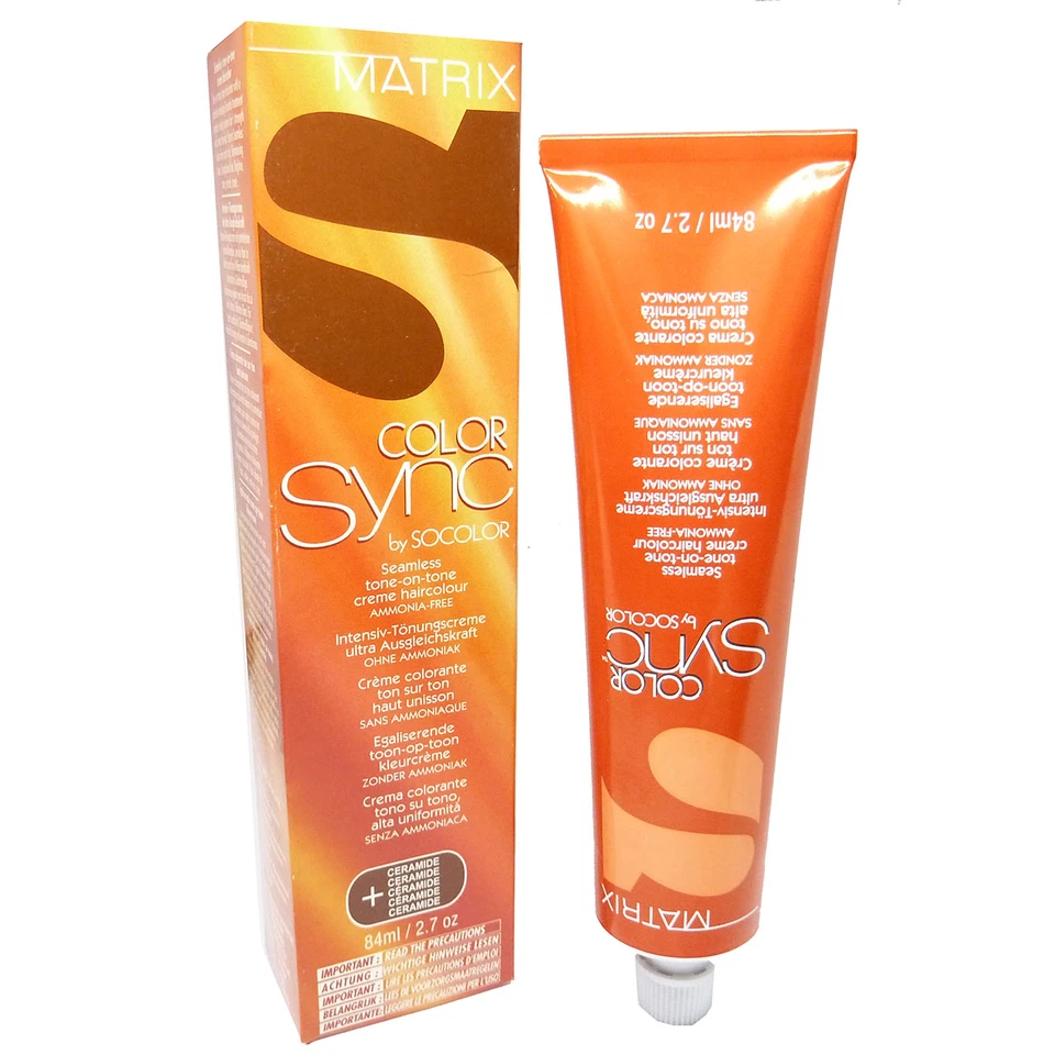 Matrix Color Sync by Socolor Cream Tint Hair Colour Ammonia Free 84ml