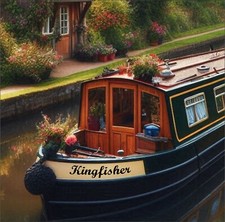 PAIR OF BOAT NAME / REGISTRATION / VALIDATION STICKERS, Each 600mm LONG, T/T etc