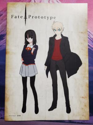 Fate / Prototype mini art book Comptiq Kadokawa Shoten Animation