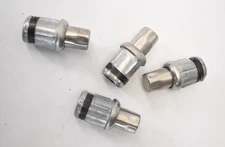 Lot of 4 Zinc Alloy Adjustable Bullet For 1-1/2" 16 Gauge For 1-5/8" OD Tubing