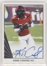 2018 Leaf Ultimate Draft 90 Leaf Auto Keke Coutee #BA-KC1 Rookie Auto RC