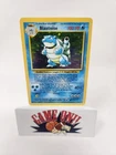 Blastoise 2/102 Base Set Holo Rare Pokemon Card LP BUF