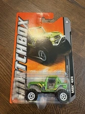 2011 MATCHBOX METALFLAKE GREEN MBX 4X4 "JEEP", JUNGLE EXPLORERS, MBX #99, VHTF