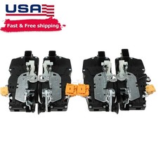 4x Door Lock Actuator Front Rear Left Right For 07-09 Chevy Gmc Cadillac