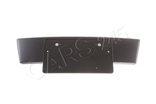 Porta matrícula negro genuino AUDI 8P0807287J3FZ