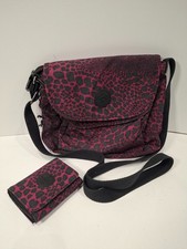 Kipling Shouder Bag with Matching Bi fold wallet