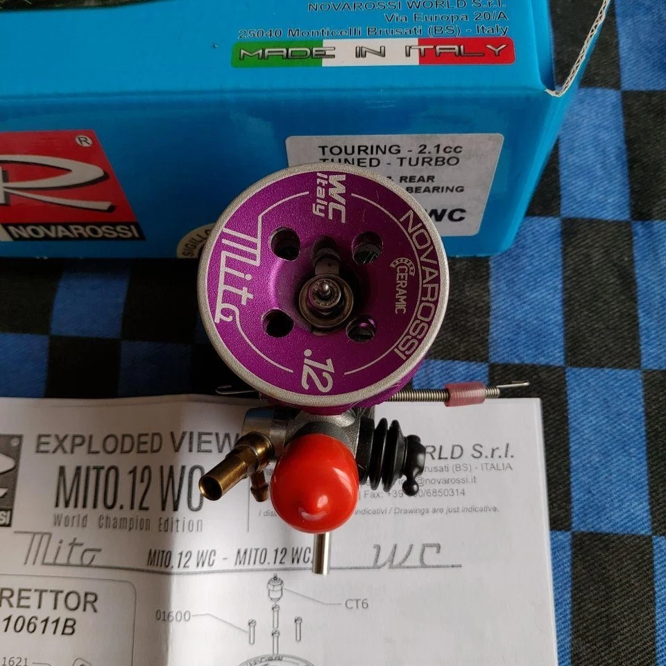 NOVAROSSI Mito 12 WC Turbo RC Auto Teile RC Modell Racing - Bild 2 von 4