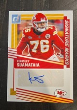 2025 Panini Donruss - Signature Marks Kingsley Suamataia #SM-KSA (AU)
