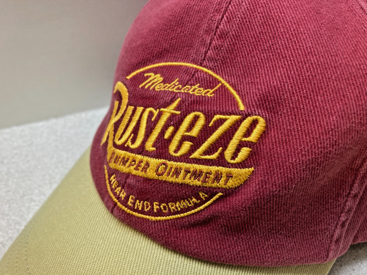 Japan Tokyo Disney Resort Cap 58cm Cars Red Rust-eze Lightning