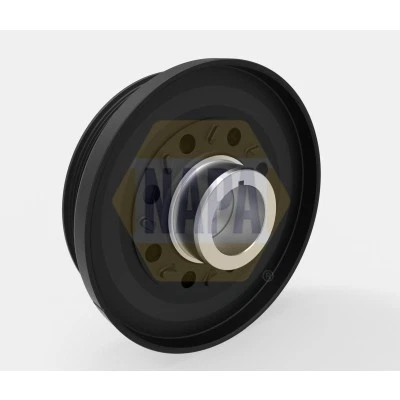 Crankshaft Pulley (TVD) NTV1128 NAPA Torsional Vibration Damper Quality New - Image 3 of 4