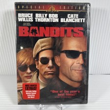 Bandits (DVD, 2001) Bruce Willis, Billy Bob Thornton, Cate Blanchett NEW Sealed