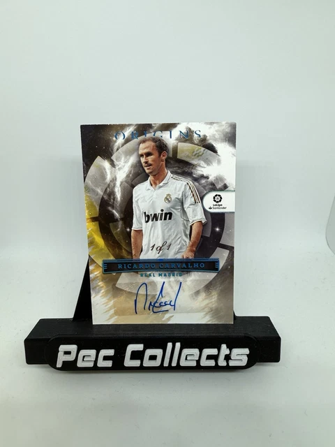2022-23 RICARDO CARVALHO One Of One AUTO PANINI CHRONICLES ORIGINS La Liga