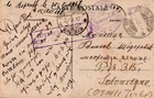 GREECE WWI 1917 - CP from GRUPEMENT SERBE via БP 999 Salonica to БP 315 Дринска