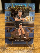 2024 Panini Select WNBA #40 Sydney Colson Prizms Light Blue Disco #/125