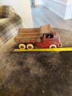 1930's Hubley Cast Iron Dump Truck Original Paint White Rubber Tires — photo 7