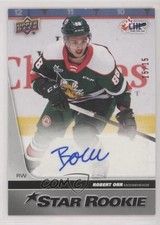 2021 Upper Deck CHL 2020-21 Star Rookies Achievement 15/15 Robert Orr Auto lt5