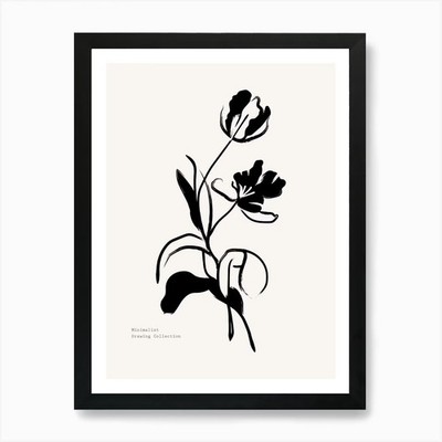 Tulpen 1 Kunstdruck gerahmt Wandbild Poster Leinwanddruck Bild