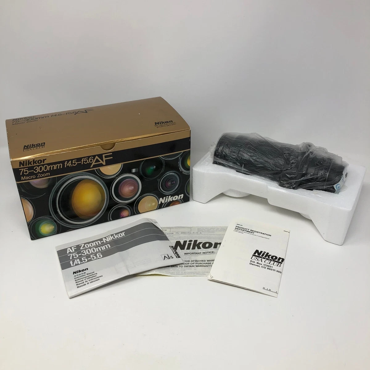 Nikon NIKKOR 75-300mm Focal Camera Lenses for sale | eBay