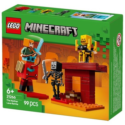 LEGO Minecraft The Nether Lava Battle NEU 2025