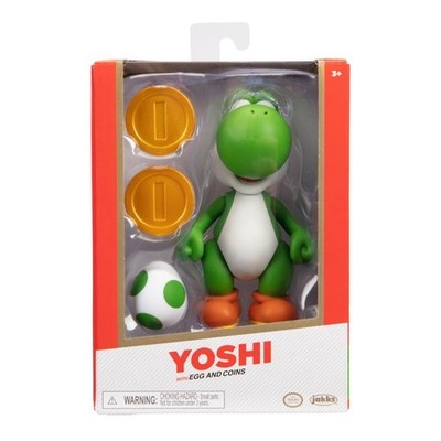 Nintendo Super Mario Figur Yoshi w/ Egg in Sammlerbox 10cm OVP NEU