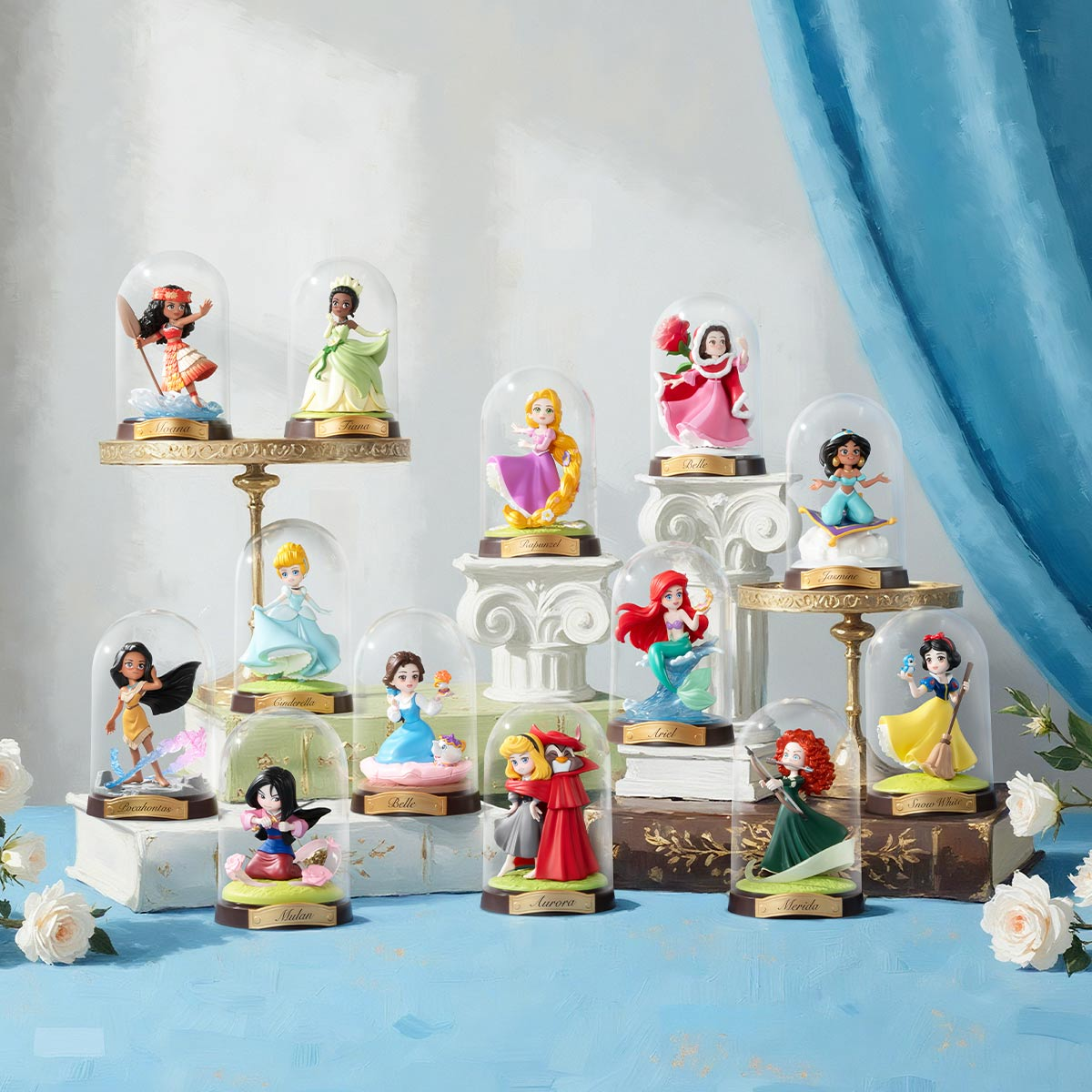 POP MART Disney Princess Create Your World Series Figures 4.33