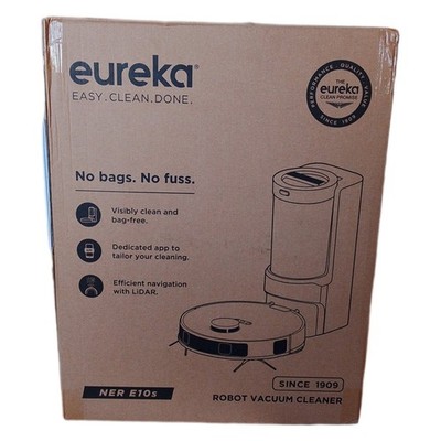 EUREKA E10s DE Saug- & Wischroboter + beutelloser Multi-Zyklon-Absaugstation (40