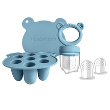 Soothing Baby Food Feeder Pacifier with Breast Milk Popsicle Mold - 5x4in