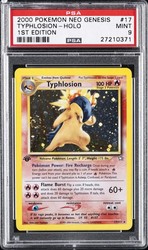 Typhlosion 17/111 Neo Genesis 1st Edition Holo Rare
