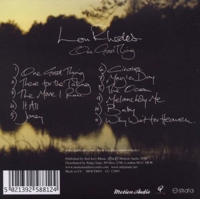 One Good Thing by Lou Rhodes