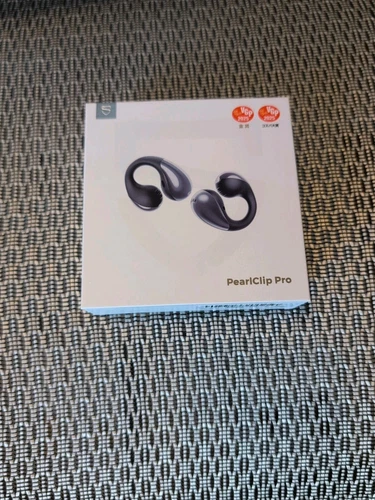 SoundPEATS PearlClip Pro Open Ear Earbuds Black JP