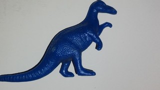 Vintage Dinosaur Lot MPC Trachodon Cereal Rare Deep Blue