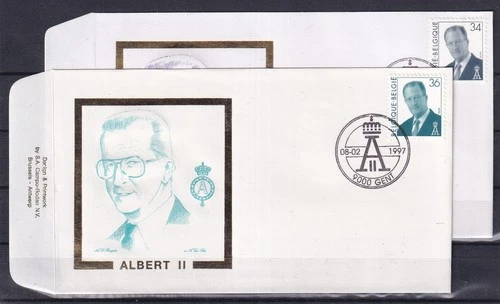 [LM79358] Belgium N°2690/2691FDC Royalty First Day Cover COB € 11,00 SUPERB