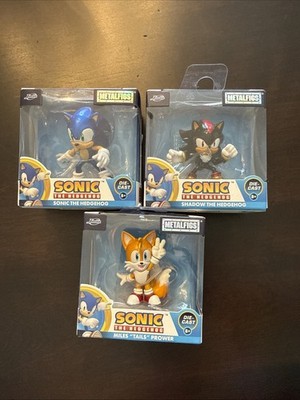 Lot of 3 Metalfigs: Sonic The Hedgehog /Shadow the Hedgehog/Miles ''Tails'' Prower