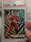 2024 Donruss Elite Razzle Dazzle #70 Patrick Mahomes PSA 9 SSP Case Hit