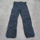 Marmot Pants Mens Large Black Orion Goretex Snow Ski Snowboard RECCO Shell 36x34