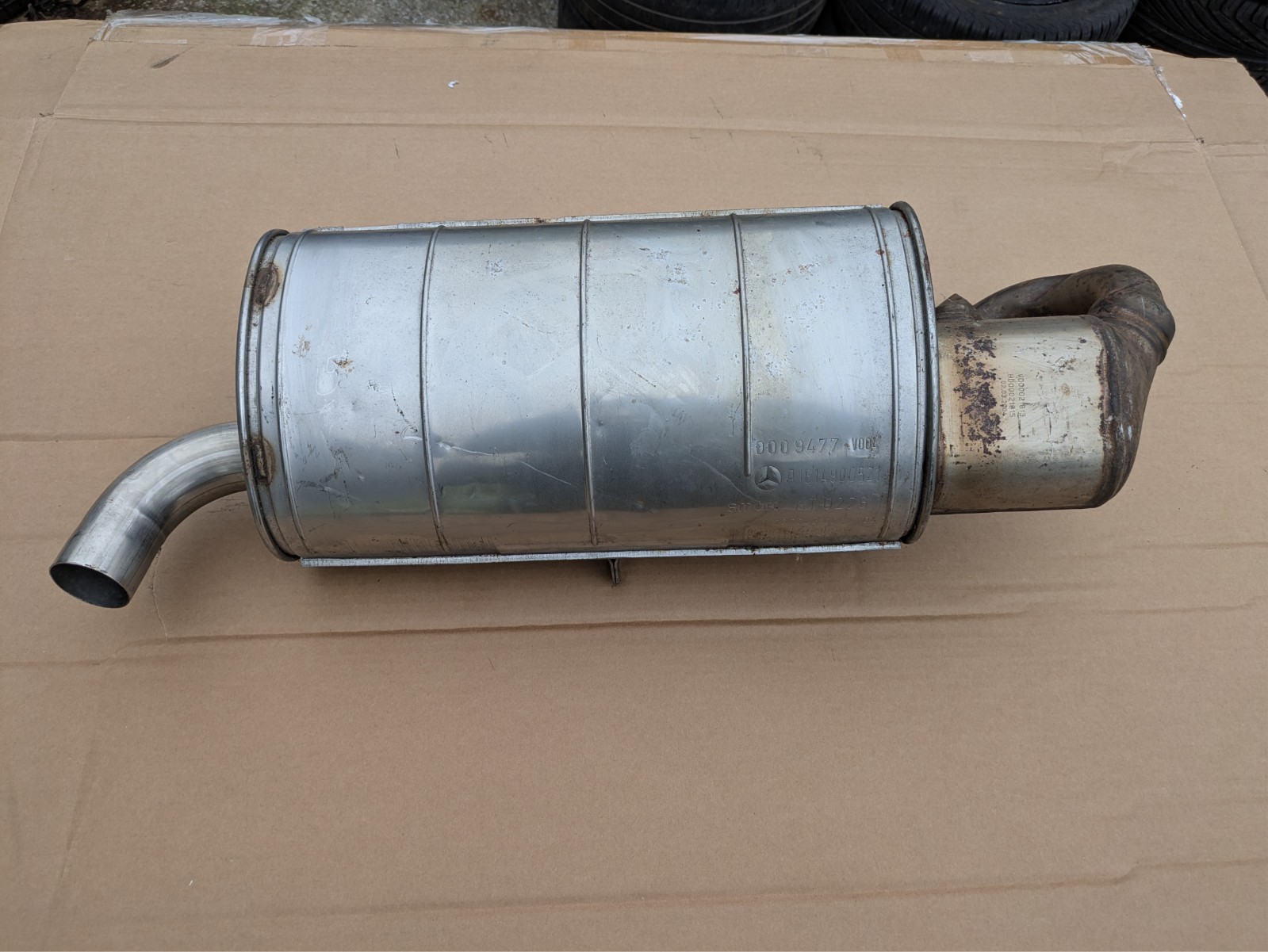 SMART ROADSTER 452 STANDARD EXHAUST HARDLY USED VERY GOOD CONDITION 0009477V004