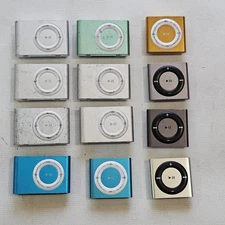 Lot of 12 Apple iPod Shuffle Mp3 Music Players ALL UNTESTED AS IS