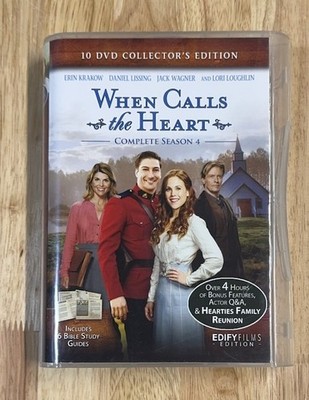 When Calls the Heart Complete Season 4 10 DVD Collector's Edition Janette Oke