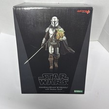Kotobukiya ARTFX+ Mandalorian & Grogu with Be...