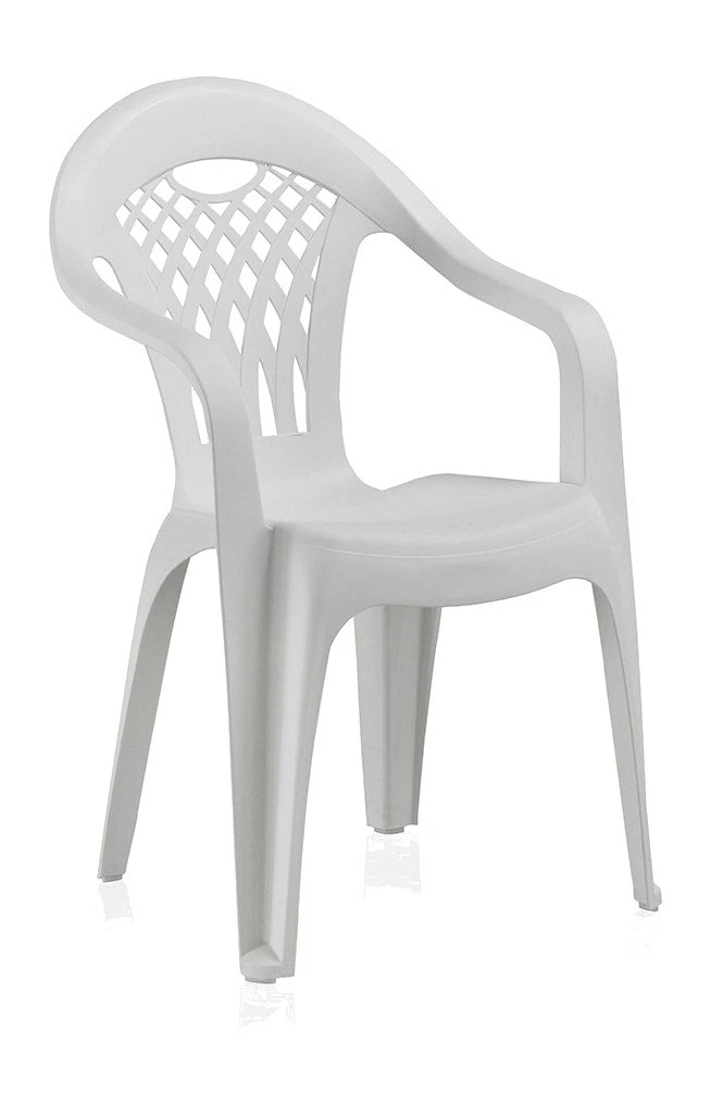 SHAF Silla apilable de polipropileno para exterior CANCÚN-54X58X86CM (4UD)