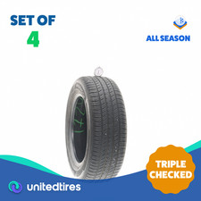 Set Of 4 Used 18560r14 Hankook Kinergy St 82t - 7-832