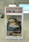 2018 POKEMON JAPANESE SUN & MOON TAG BOLT FULL ART/EEVEE & SNORLAX GX PSA 10