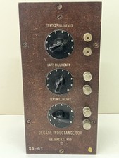 Vintage 1950’s Northwestern University Decade Inductance Box